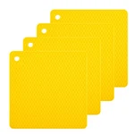 Smithcraft Yellow Silicone Trivets Mats Hot Pads For 7X7 Inch,. Fixed Price $22.26.