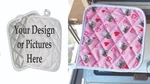 Pot Holder No Pocket Personalized Kitchen Heat Resistant Your Design. Fixed Price $10.00.