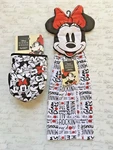 Disney 2PK Mini Mitts Kitchen Towel ( Mickey & Minnie) Oven H-179C2. Fixed Price $23.00.