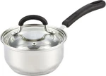 Cook Home Saucepan Pot With Lid 1 Quart Stainless Steel , Stay Cool Hand. Fixed Price $79.01.