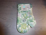 Martha Stewart Succulents Oven Mitt 2-PACK Set, Green, 7"X13". Fixed Price $9.60.
