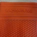Three Rachel Ray And Cuisanart Oven Mitt Pot Holders. Fixed Price $15.00.