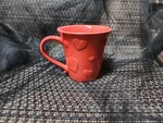 Kane Home Stoneware Red Heart Mug. Fixed Price $15.00.