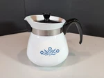 Corningware 2 Qt "cornflower Blue" Coffee/tea Pot W/lid "see All Photos". Fixed Price $49.99.