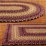 Vintage Star Braided Area By Ihf Rugs. Oval & Rectangle. Many Sizes.. Fixed Price $232.84.