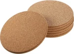 Boao Pcs Round 6" Absorbent Cork Coasters Wooden 0.3 Inch Thick Packs. Fixed Price $18.71.