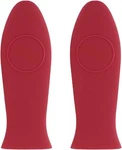 Silicone Pan Handle Sleeve Heat Resistant Skillet Pots Covers-red, 2 Pk. Fixed Price $18.65.