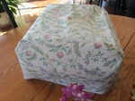 Pfaltzgraff April Appliance Dust Cover For 4 Slice Square Toaster Etc Rare Size. Fixed Price $15.99.