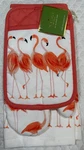 Kate Spade New York Strut Your Stuff Flamingo Print 3-PIECE Kitchen Set. Fixed Price $13.98.