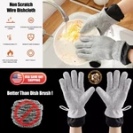 Aluminum Foil Dishwashing Wire Kitchen Glove Anti-scalding Multipurpose Scrub. Fixed Price $24.99.