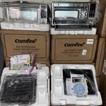 Comfee' Toaster Oven Air Fryer Flashwave Ultra-rapid Heat Technology, New. Fixed Price $45.99.