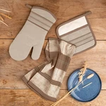 Yellowstone 3-PC Oven Mitt Pot Holder, & Tea Towel Kitchen Linen John Collection. Fixed Price $14.00.