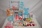 American Girl Doll Gourmet Cuisine Kitchen Set Chair Included Retired 2016 Guc. Fixed Price $175.00.