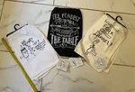 Primitives By Kathy Kitchen Towels Set Of 3 Mothers Day Gift Funny Quote Sayings. Fixed Price $15.00.