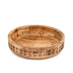 10X10X2.5 Inch Round Natural Mango Wood Salad Serving Bowl Kitchen Decor. Fixed Price $34.49.
