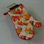 Kitchen Oven Large Mitt Maple Leaf Pattern Home Collection Quilted Cotton. Fixed Price $8.99.
