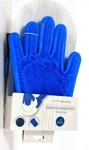 1 Pair Core Kitchen Silicone Long Length Blue Cleaning Gloves With Soft Bristles. Fixed Price $21.99.