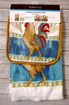 True Living Decorative Rooster Kitchen 4 Pc Potholder/towel Set. Fixed Price $10.99.
