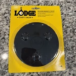 Lodge Cast Iron Silicone Magnetic Trivet Black Round 5.75" New. Fixed Price $10.00.