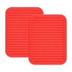 Silicone Trivets Set 2, Big For Hot Pots And Pans, Mat Kitchen Cou.... Fixed Price $22.19.