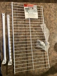 Rubbermaid 5210RM 24 X 12 In. Linen Shelf Kit Made The Usa With Hardware. Fixed Price $25.00.