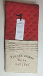 Demdaco Christmas Double Oven Mitt Pop Holder Trivet Tis The Season To Be Baking. Fixed Price $12.50.