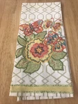 Artistic Accents Oversized Embroidered Big Butterfly Boho Kitchen Tea Towel. Fixed Price $18.00.