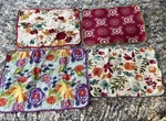 4 Vintage Pioneer Woman Dish Drying Mats. Fixed Price $59.99.