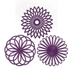 Votuyet 3PACK Purple Silicone Trivet Mat Hot Pot Holder Pads,which. Fixed Price $15.06.