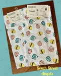 Snoopy Peanuts Easter Eggs Colorful Dish Kitchen Towels Set Of 2. Fixed Price $15.30.