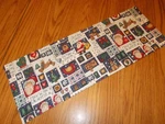 Christmas Mini Table Runner Santa Reindeer Toilet Tank Topper Block Tree Bird. Fixed Price $8.00.