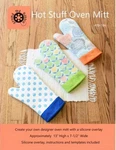 Hot Stuff Oven Mitt By Around The Bobbin. Fixed Price $15.99.