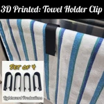 *set Of 4* No-slip Towel Holder For Stove Handle 3D Printed Kitchen Organization. Fixed Price $8.00.