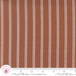 Moda Flower Pot 5167 15 Clay Rust Ivory Stripe Lella Boutique Quilt Fabric. Fixed Price $6.25.
