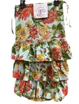 New! April Cornell Duffle Laundry Bag Drawstring Tote - Mint Floral. Fixed Price $26.72.