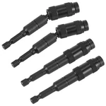 Pack Magnetic Swiveling Bit Tip Holder 1/4 Inch Rotary Drill Pivot. Fixed Price $14.26.