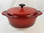 Tramontina Gourmet 7 Qt Enameled Cast-iron Covered Oval Dutch Oven Gradated. Fixed Price $68.50.