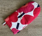 Nwt Marimekko Pieni Unikko Uunikinnas Oven Mitt Bold Pink Red Poppy Floral. Fixed Price $49.99.