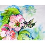 Betsy Drake Hummingbird & Hibiscus Place Mat Set Of 4. Fixed Price $49.57.