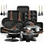 Pots And Pans Set Non Stick, 31 Piece Kitchen Induction Cookware & Bakeware. Fixed Price $169.99.