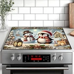 Christmas Stove Top Cover Snowman For Home Decoration Kitchen.... Fixed Price $22.13.
