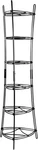 6-TIER, Kitchen And Pantry Cast Iron Cookware Storage Organizing Tower, Steel. Fixed Price $187.77.