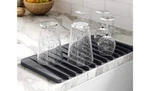 Kraus Self-draining Silicone Dish Drying Mat. Fixed Price $19.95.