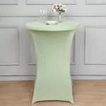 Sage Green Cocktail Spandex Cover Fitted Party Home Tablecloth Kitchen. Fixed Price $11.55.