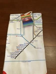 Blues London Underground Kitchen Tea Towel, 100% Cotton 18"X30", New With Tags. Fixed Price $18.00.