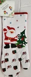 Oversized Printed Kitchen 14.5" Oven Mitt, Winter, Santa With The Christmas Tree. Fixed Price $8.99.