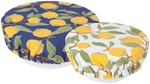 Now Designs Lemons Reusable Cotton Bowl Covers Set Of 7.5 & 9.25IN. Fixed Price $31.34.