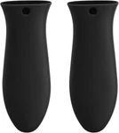 Uxcell Silicone Hot Handle Holders Cast Iron Covers Sleeve, 2PCS (black). Fixed Price $19.83.