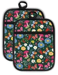 Swooflia 100 Cotton Pot Holders 2 Pack Set For Kitchen With Pockets - Cute 44.... Fixed Price $27.15.