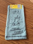 New Blue Q Printed Dish Towel Tea I'm Special Unicorn Kitchen Green. Fixed Price $6.02.